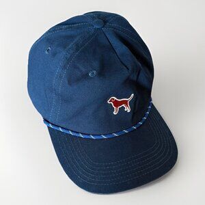 Simply Southern Burgundy Dog Flat Bill Baseball Hat Outfitters Preppy Classic